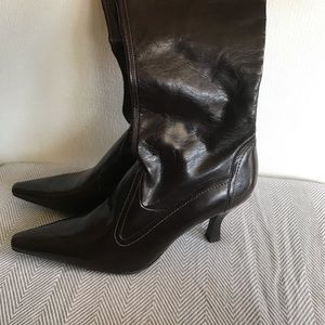 Franco Sarto Chocolate Boots Size 12